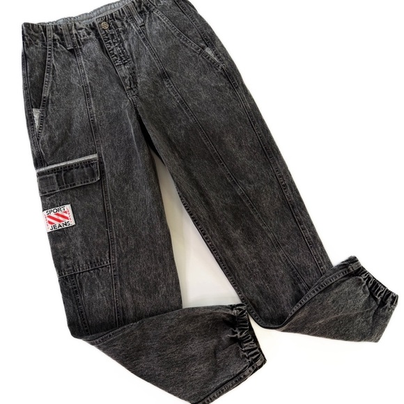 Levi's Denim - Vintage Levi’s Sport 80s Acid Wash Jogger Jeans Mens Womens Small Hip Hop